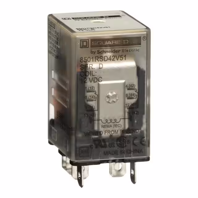 8501RSD42V51 Schneider Electric  Power Relays Over 2 Amps